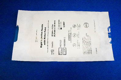 Merz 9001U0 Rigid Injection Ndle with Huber Point 25GA x 1.5inch